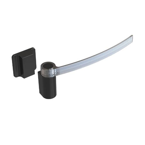 Magnetic holder. For stainless steel sink, Black