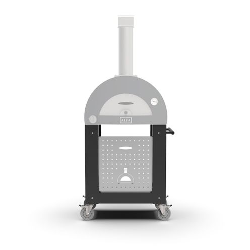 Base Forno 1 Pizza Wrinkle Black, Moderno 1 Pizze -uuniin