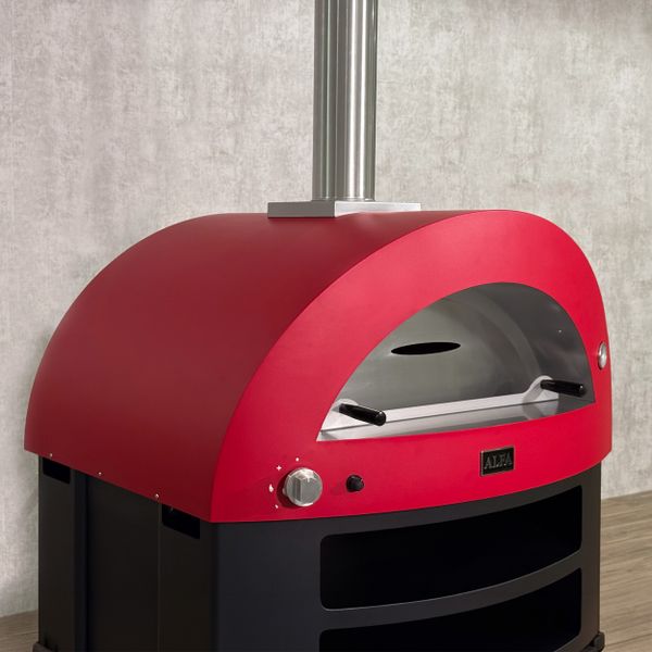 Moderno Line 5 pizza NAT Gas Red