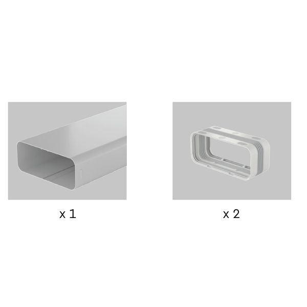 Ducting Kit Prime 1, For extraction