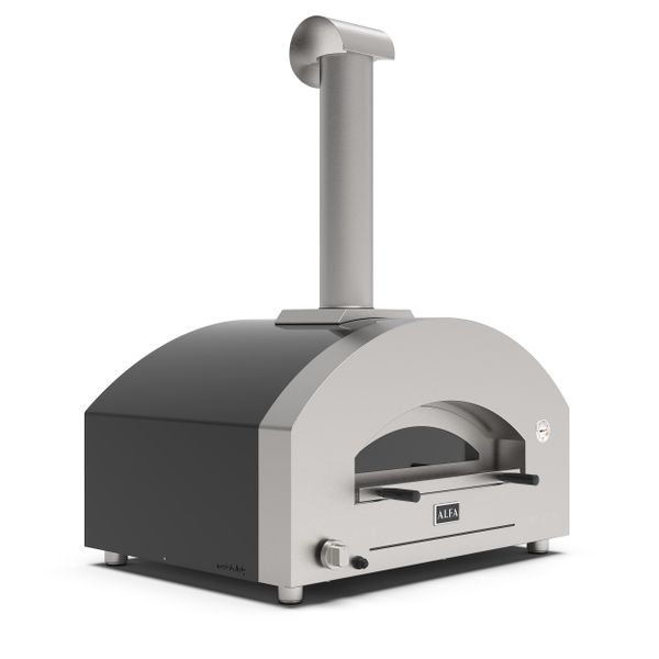 Futuro Line 4 pizza LPG Gas Silver Black