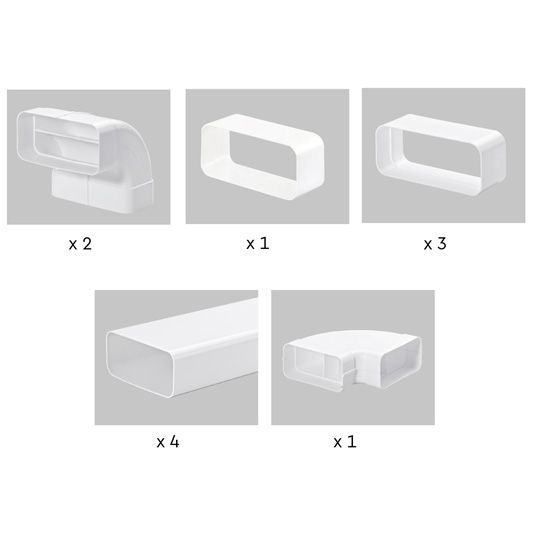 Aspiration kit universal 3 Compair, For extraction