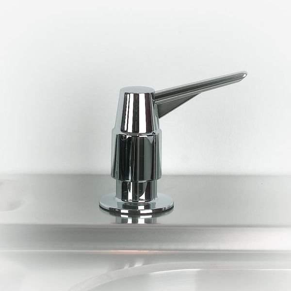 Soap dispenser, Tap hole cutout: 22-35 mm