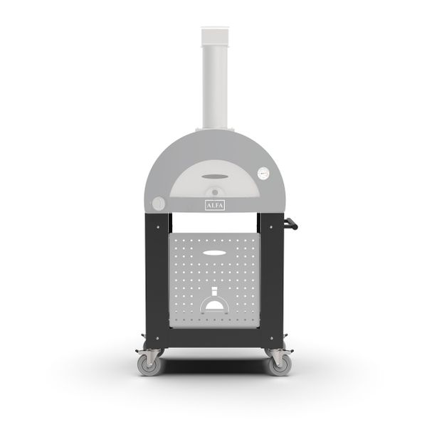 Base Forno 1 Pizza Wrinkle Black, Moderno 1 Pizze -uuniin