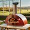 Moderno Line 3 pizza Wood Red