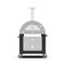 Base Forno 2 Pizze Wrinkle Black, Classico 2 Pizze -uuniin / Moderno 2 Pizze -uuniin