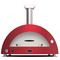 Moderno Line 5 Pizze LPG Gas Red
