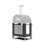 Base Forno 2 Pizze Wrinkle Black, Classico 2 Pizze -uuniin / Moderno 2 Pizze -uuniin