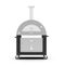 Base Forno 3 Pizze Wrinkle Black, Moderno 3 Pizze -uuniin