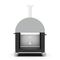 Base Forno 3 Pizze Wrinkle Black, Moderno 3 Pizze -uuniin